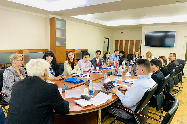 International students were awarded for participating in the competition «Young Analyst KRSU»