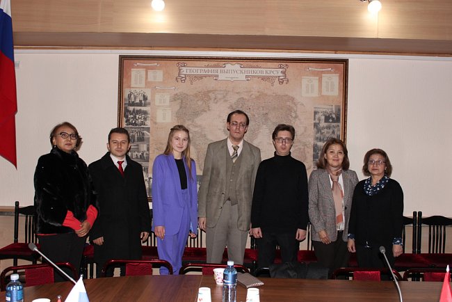 A quiz took place at KRSU «Iran, Turkey, Europe: pages of history»