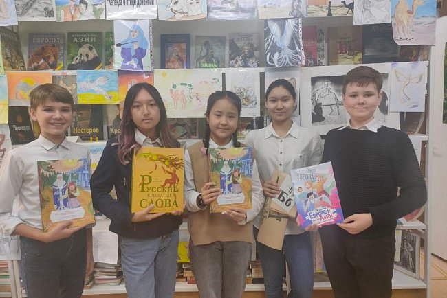 Students of secondary school KRSU took prizes in the competition for expressive reading of literary works