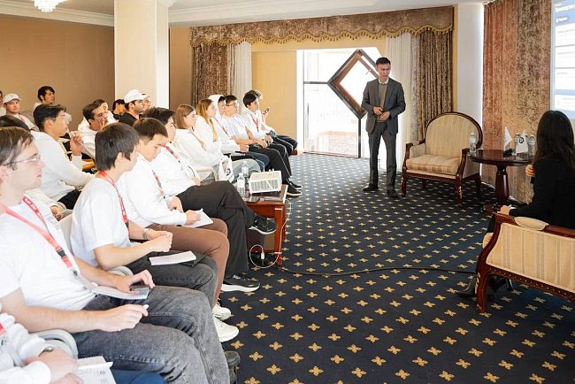 KRSU students at the International Nuclear Eco-Camp in Kazakhstan!