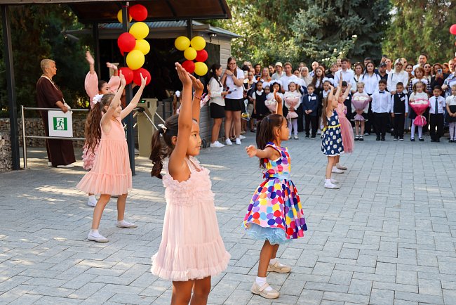 The first bell rang at KRSU school