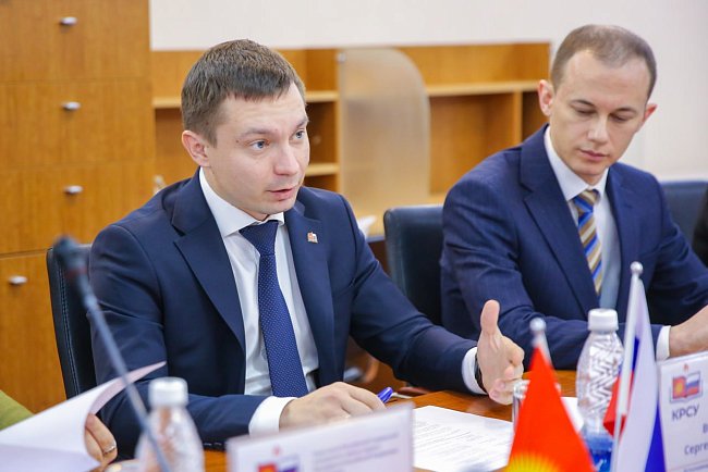 KRSU and the delegation of the Sverdlovsk region discussed cooperation with UrFU