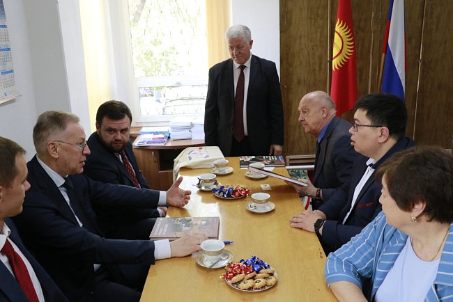 KRSU was visited by a delegation from the Russian Ministry of Justice