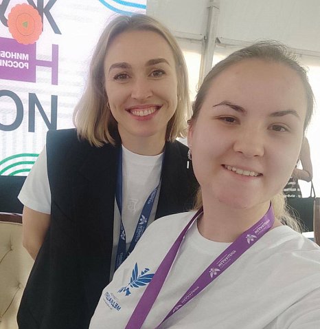 KRSU graduate Kristina Filatova participates in the Summer School of Journalism