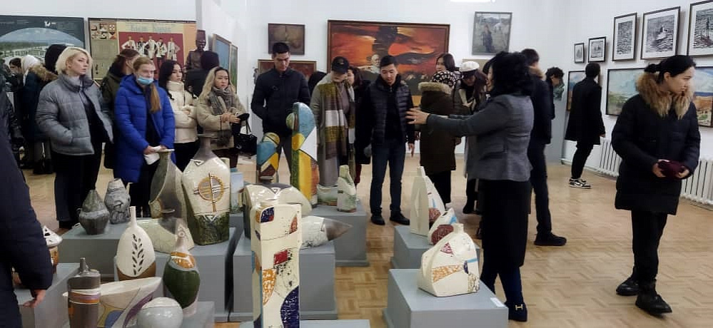 Посещение музея Академии художеств