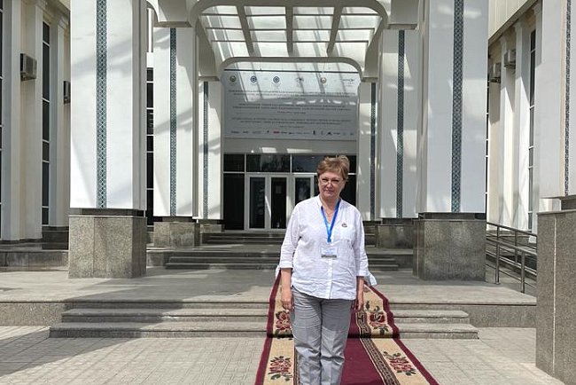 Associate Professor of KRSU E. Radchenko made a report at an international conference on enterovirus infection in the Kyrgyz Republic