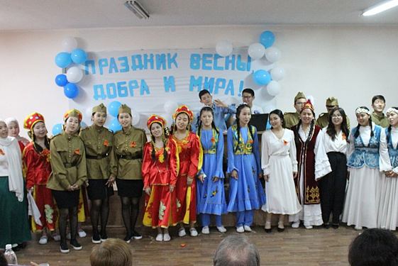 Концерт  «Весны, добра и мира»