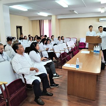 Students explained how important immune prevention is for all age groups of the population