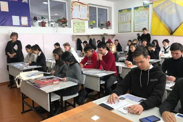 In Kyrgyzstan they came out in defense of the Russian language