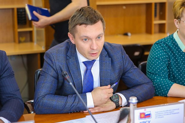 Warm meeting with the delegation from St. Petersburg: KRSU strengthens strategic ties