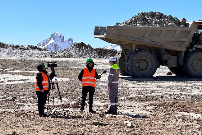Report from the scene: visit of the KRSU delegation to the Jerooy gold deposit, Talas region, Kyrgyzstan