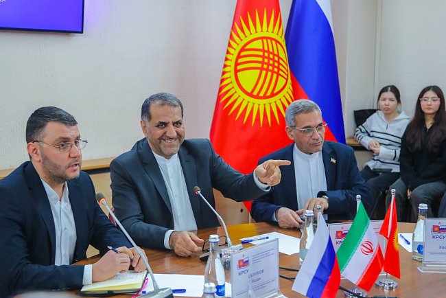 KRSU was visited by the Deputy Prime Minister of Iran