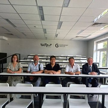 The KRSU delegation arrived at the Siberian Federal University