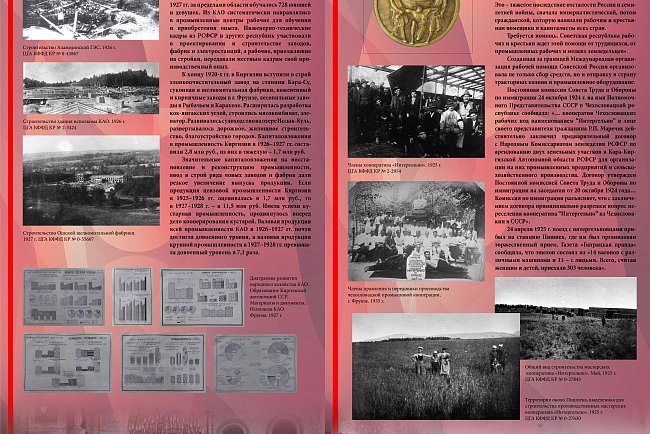 "Улуу келечектин башатында" тарыхый-документалдуу кергезме. РСФСРдин Кара-Кыргыз автономиялуу областынын тузулгендугунун 100 жылдыгына карата