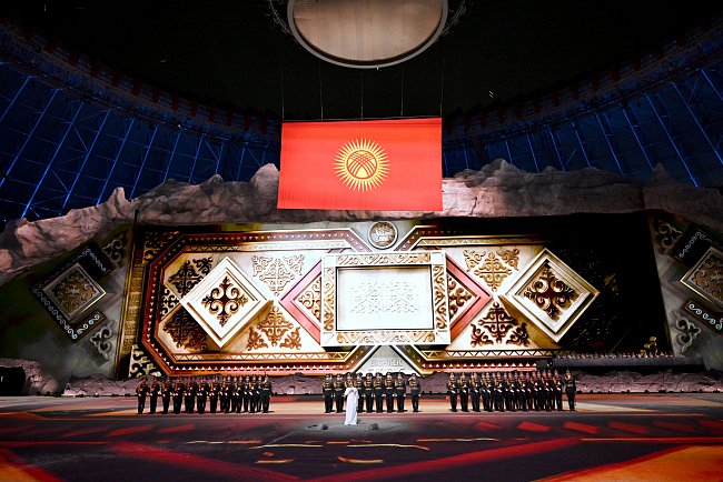 KRSU students became part of the opening of the VI World Nomad Games