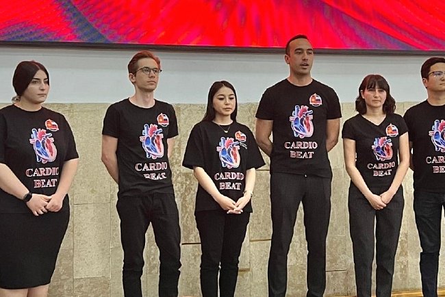 KRSU residents won silver at the Olympiad «Into the Future with Burning Hearts»