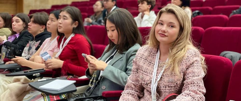 At the media forum in Bishkek, USPTU was represented by Sofya Sibiryakova