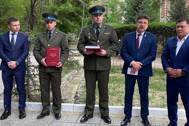KRSU strengthens humanitarian ties: acting Rector Sergei Volkov took part in the working trip of the Russian Ambassador to the Talas region