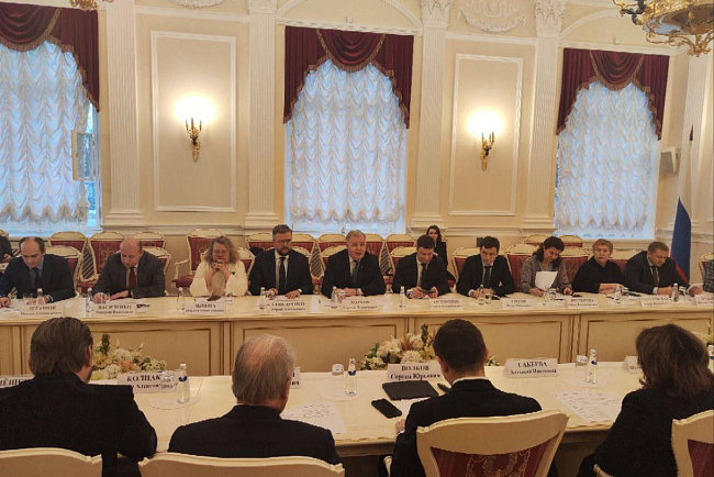 Делегация КРСУ во главе с и.о. ректора Сергеем Волковым посетила Санкт-Петербург