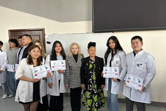 КММАдагы «эл аралык «гистологдун күнүнө арналган ЖОЖдор аралык илимий конференция тууралуу маалымат