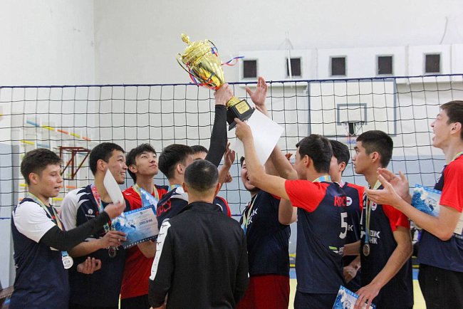 Men's volleyball team KRSU — silver medalists of the Universiade!