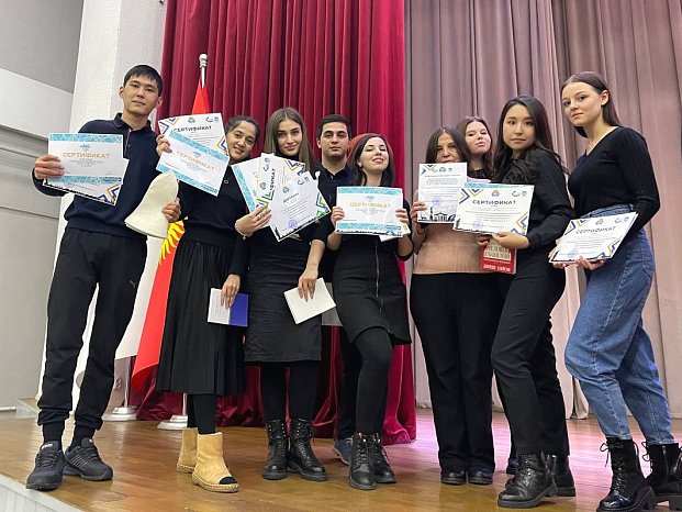 KRSU students took a prize at the 1st International Olympiad in Pathophysiology