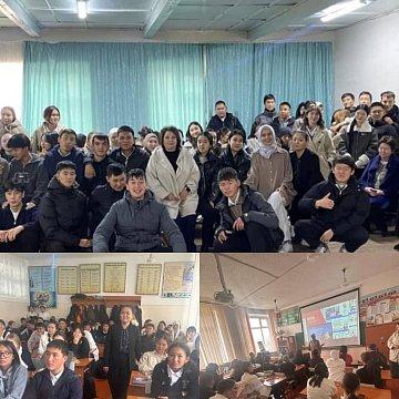 КРСУ ИРЯ менен РУДН ИРЯнын өнөктөштүгү: бүтүрүүчүлөр арасында кесипке багыт берүү иштери