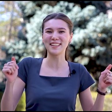 Pride KRSU: Zhunusalieva Nargizakhon — winner of the competition for personalized scholarships in the field of educational activities