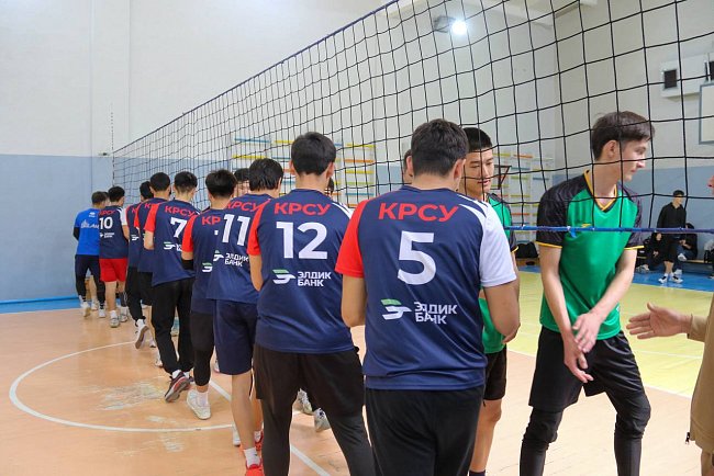 The KRSU men's volleyball team reached the semi-finals of the Universiade!