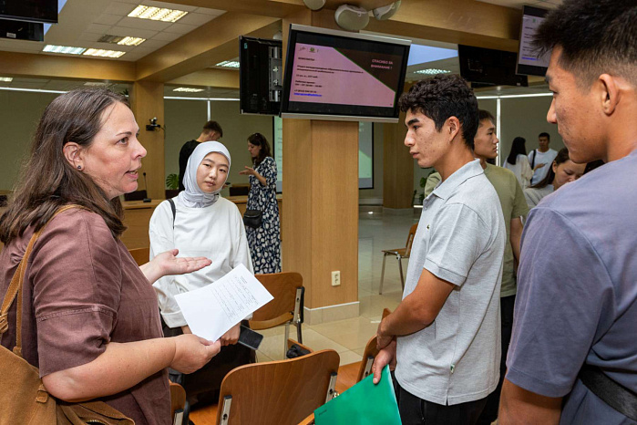 The first students of KRSU came to Polytechnic