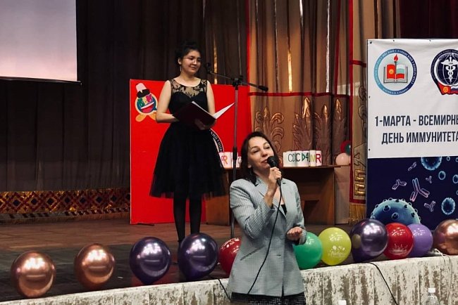 KRSU hosted the first interuniversity quiz in immunology in Kyrgyzstan