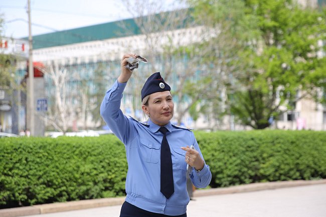 «Live freely — live without drugs»: lectures and demonstrations from the Ministry of Internal Affairs of the Kyrgyz Republic were held at KRSU