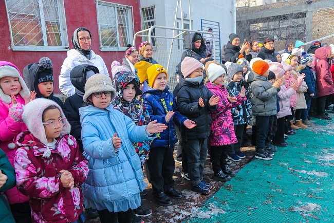 Maslenitsa was celebrated at the KRSU School