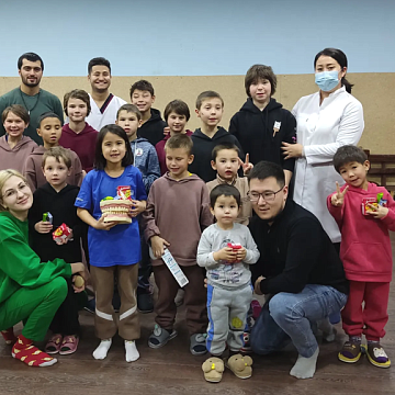 «Tooth fairies» KRSU visiting children