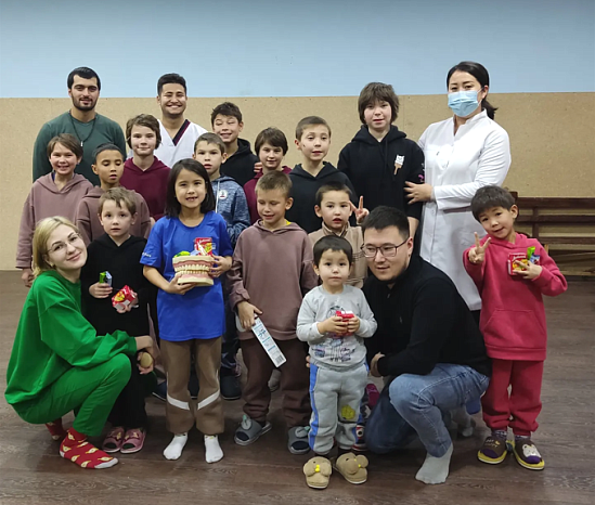 «Tooth fairies» KRSU visiting children