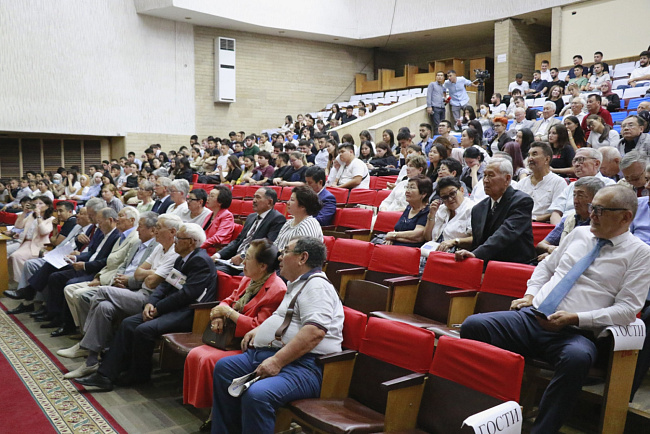 В КРСУ прошла международная конференция, посвященная 75-летию профессора Накена Касиева