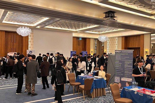 KRSU at the international educational exhibition in Astana