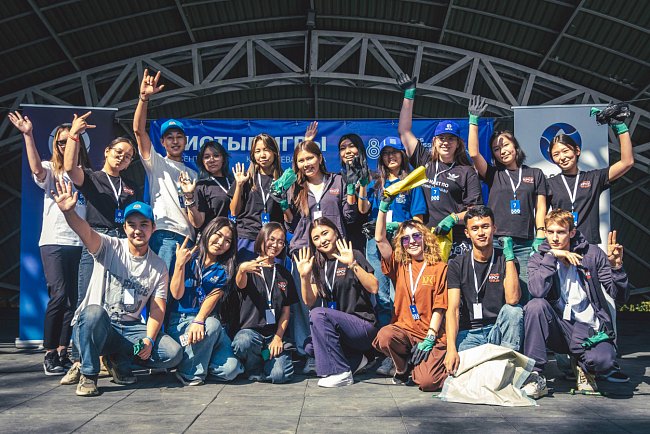 KRSU students took part in the international project «Clean Games»