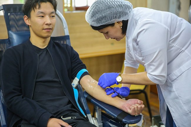 Donor Day at KRSU: more than 50 people donated blood and helped save lives