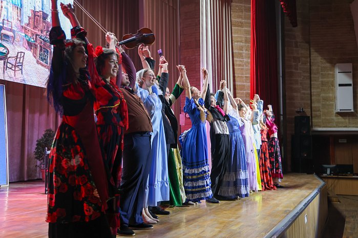 The premiere of the play «Trouble from a Tender Heart» took place at KRSU