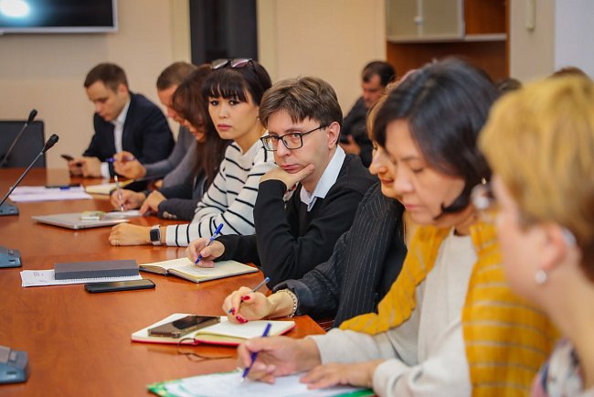 Acting by the Rector of KRSU held a traditional meeting with deans of faculties and heads of departments