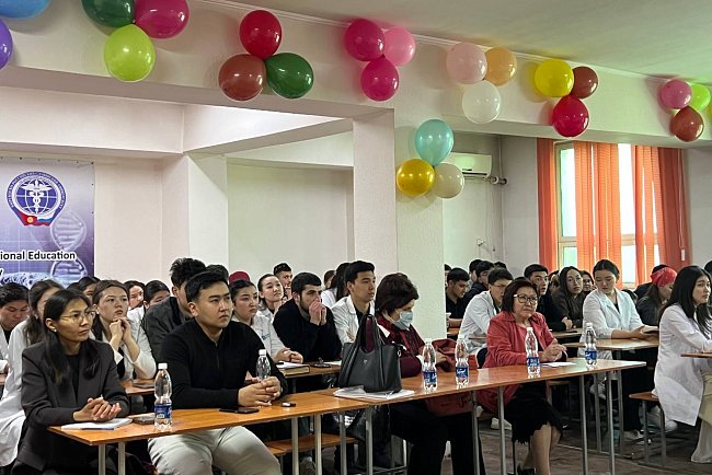 KRSU hosted an interuniversity student conference on current issues in microbiology