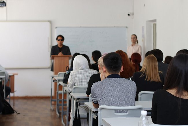 Dastan Bekeshev gave a lecture to students of the Faculty of Law of KRSU