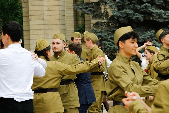 Dance through time: Victory Waltz in KRSU