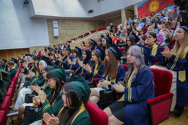 Ceremonial graduation of the Faculty of Humanities KRSU: "Goodbye, not goodbye."