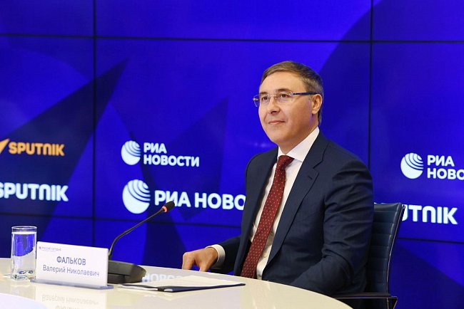 KRSU student Yana Krainyukova took part in a press conference of the Minister of Science and Higher Education of the Russian Federation