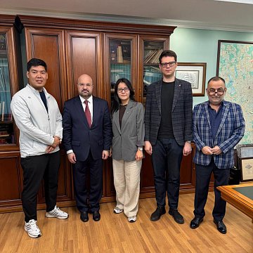 Representatives of KRSU discussed the prospects for cooperation with the leading dermatovenerological center in Russia