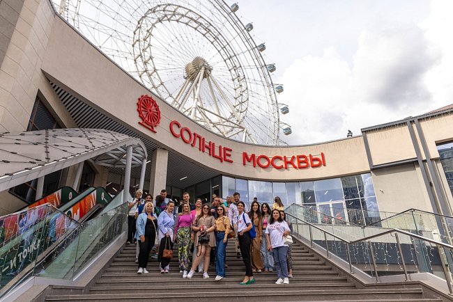 Leading specialist of the KRSU Olympic Institute Samrat Karachev visited a blog tour of Moscow organized by Rossotrudnichestvo