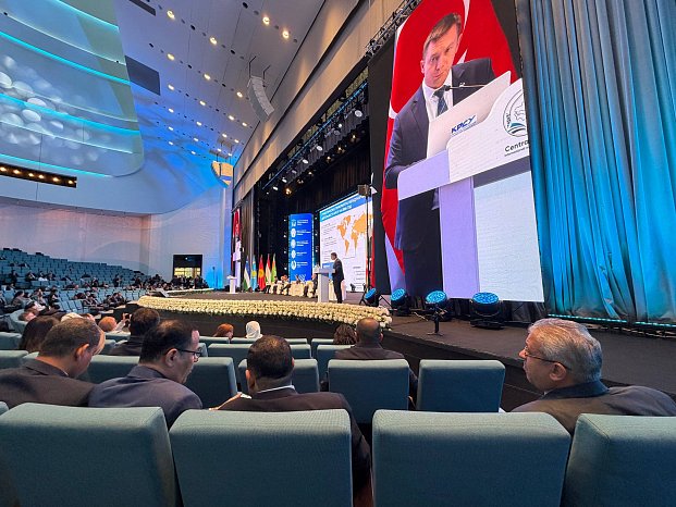KRSU presented joint programs with Russian universities and the project «Eurasian Trail» at the International Educational Forum in Tashkent