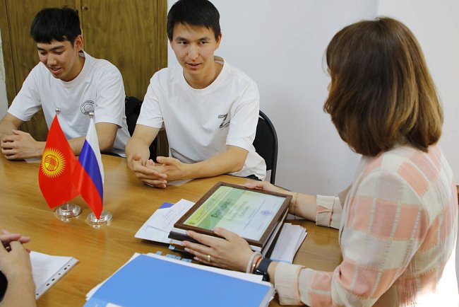 Success of KRSU students: awards at the CIS Environmental Olympiad'
